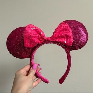 Hot Pink DisneyParks Ears Headband